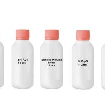 pH 4.01 – 7.01 – Elektrod Koruma – 1413 İletkenlik – Saf Su ( Distile Su) Kalibrasyon Sıvısı 1 Litre