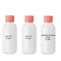 pH 4.01-7.01- Elektrod Koruma Sıvısı PH Probu Muhafaza Solüsyonu 2 Litre