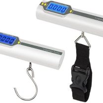 Tekno İstanbul Yeni 50KG Bagaj Ölçeği LCD Dijital Tartı Elektronik Denge Ölçek Ile Taşınabilir Asılı