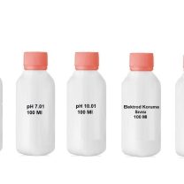 pH 4.01 – 7.01 – 10.01 – Saf Su (Distile Su) Elektrod Koruma Kalibrasyon Sıvısı 100 ml