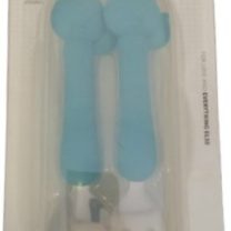 Tekno İstanbul Vagonlife Küçük Tilki Silikon Çatal Kaşık Seti VGNC2007 Mavi