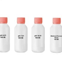 pH 4.01 – 7.01 – 10.01 – Elektrod Koruma Sıvısı / Kalibrasyon Sıvıları 100 ml