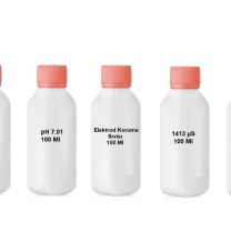 pH 4.01 – 7.01 – Elektrod Koruma – 1413 İletkenlik – Saf Su ( Distile Su) Kalibrasyon Sıvısı 100 Ml