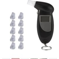 Tekno İstanbul Dijital Alkol Ölçüm Cihazı Alkolmetre (11 Ağızlıklı)