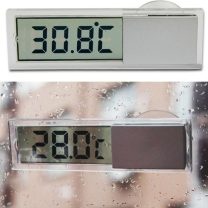 Araba ve Camlar Için Vantuzlu Digital Termometre k036