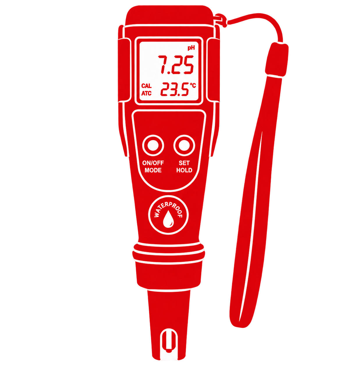 AD12 cep tipi pH metre kategori ikonu